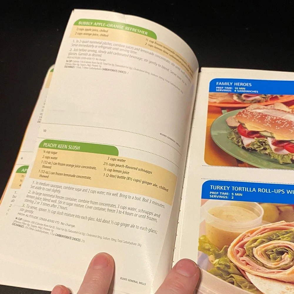 Four Pillsbury Vintage cookbook magazines